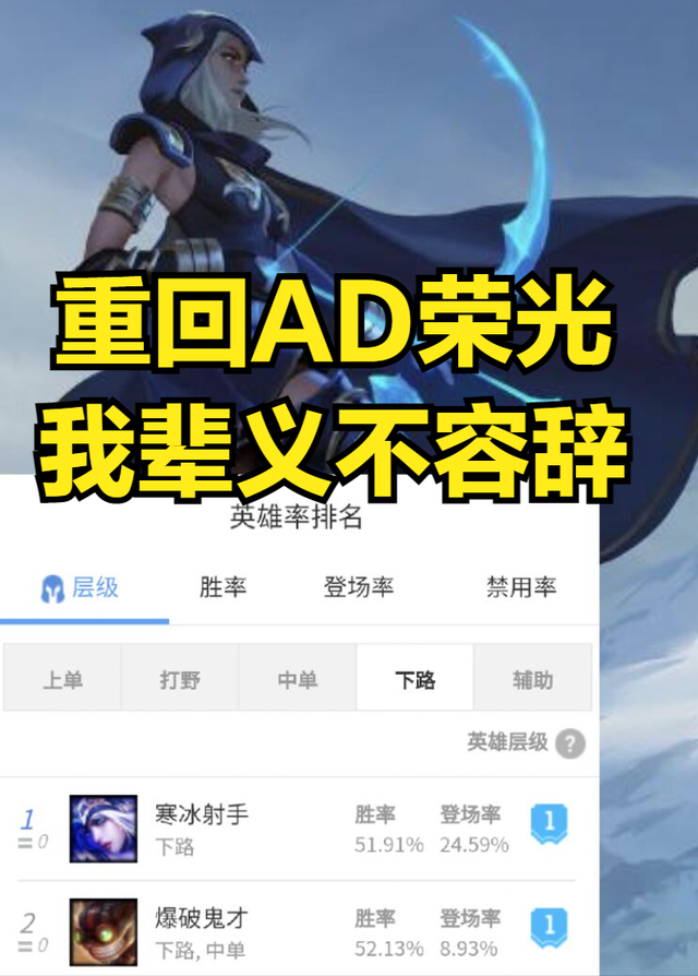 拿被动换伤害值得吗?寒冰成为韩服最强AD,无尽真的没有羊刀有用